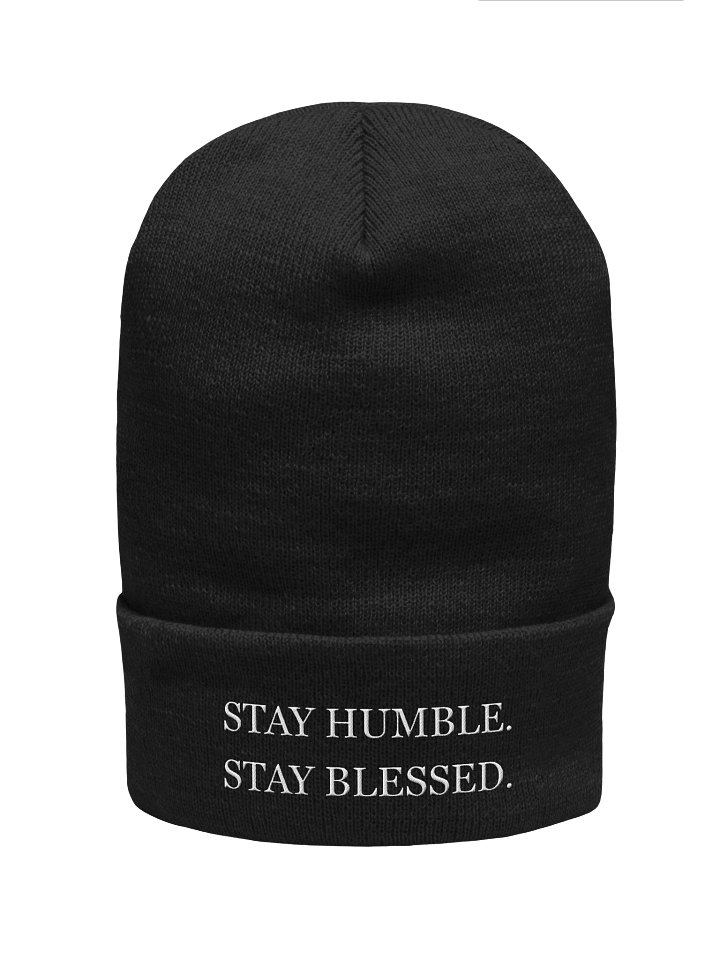 Stay Humble Stay Blessed Beanie product image (1)