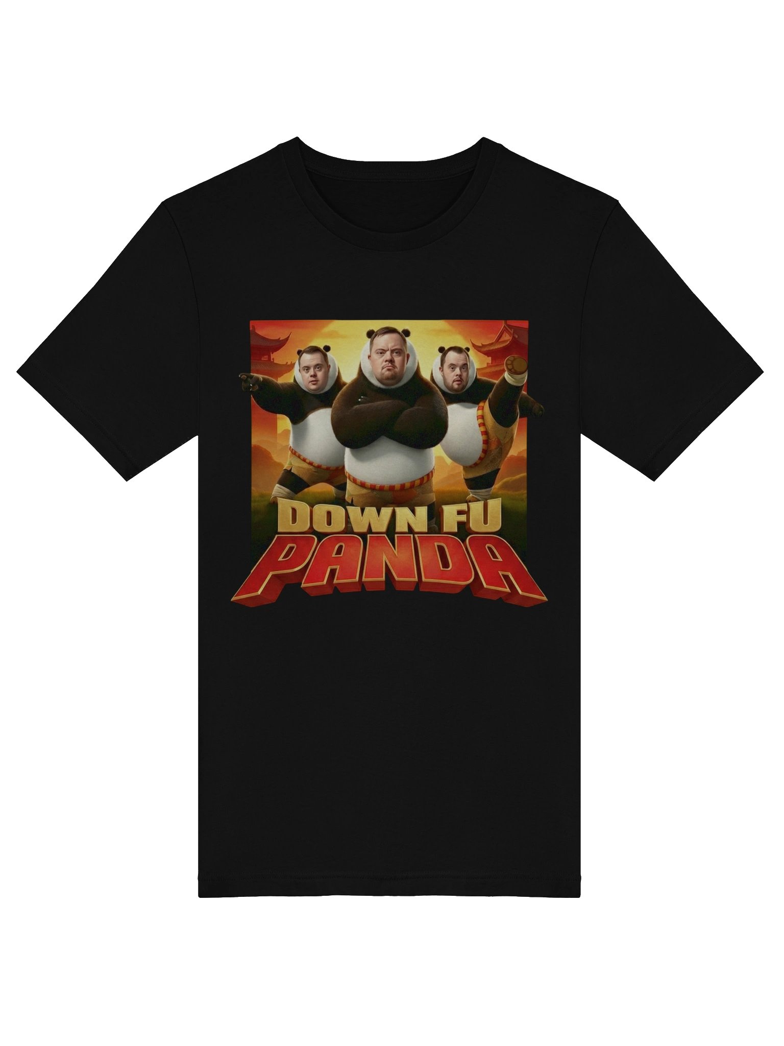Down Fu Panda Tshirt product image (5)