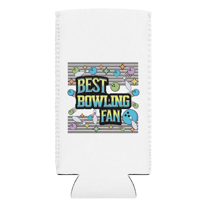 Best Bowling Fan Fanatic Can Cooler product image (2)