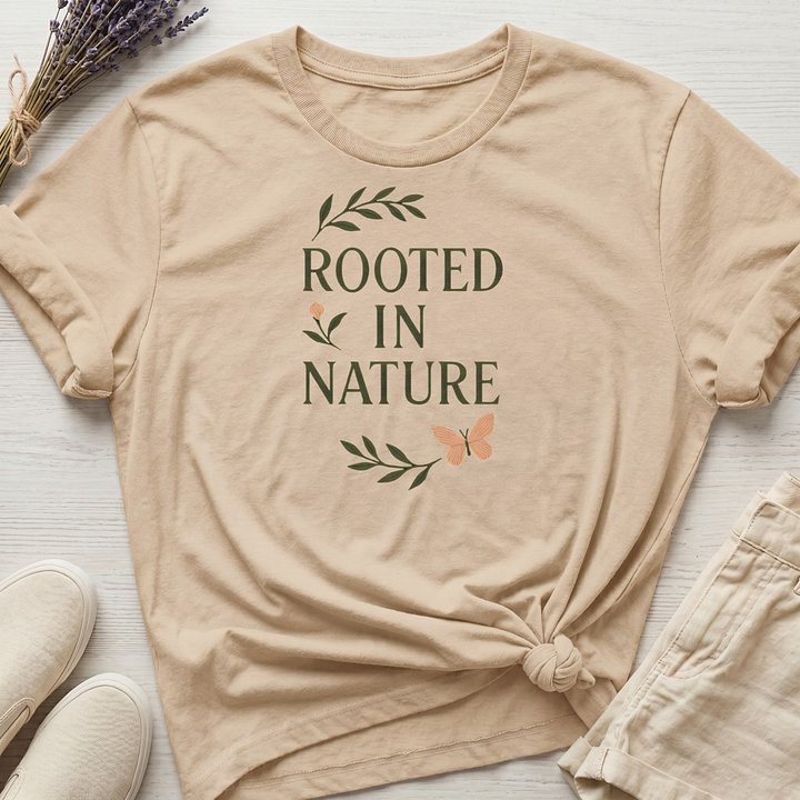 Heritage Goods: "Rooted In Nature" Organic T-Shirt product image (1)