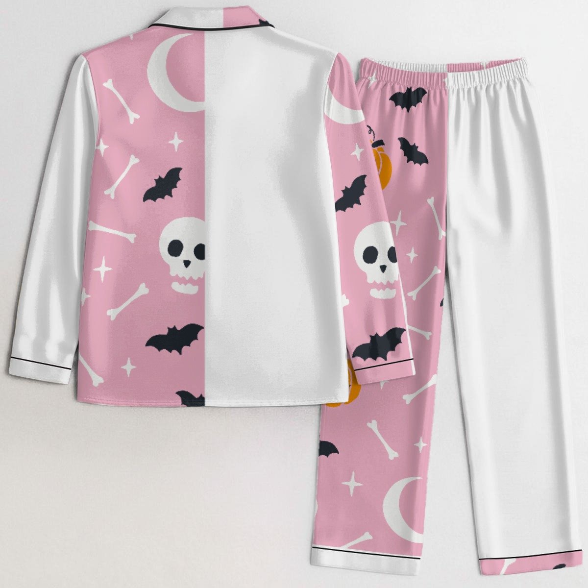 Pink Gothic Skull & Bat Pajama Set product image (2)
