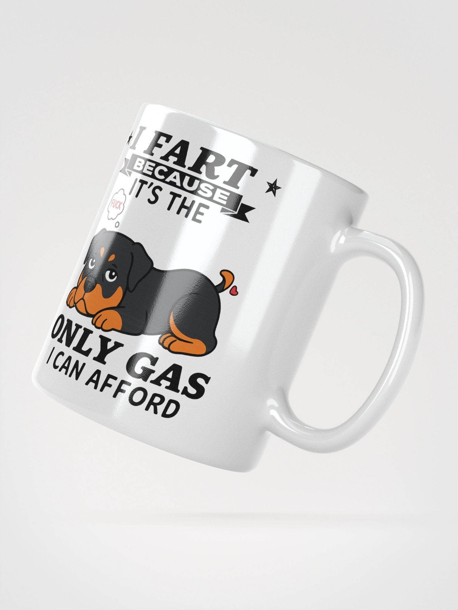 Farting Rottweiler Mug product image (3)