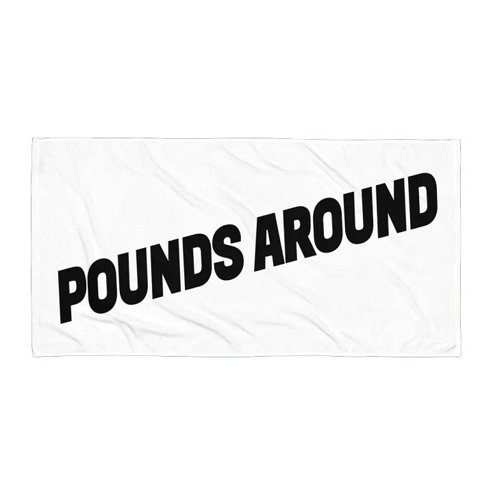POUNDS AROUND TOWEL product image (1)