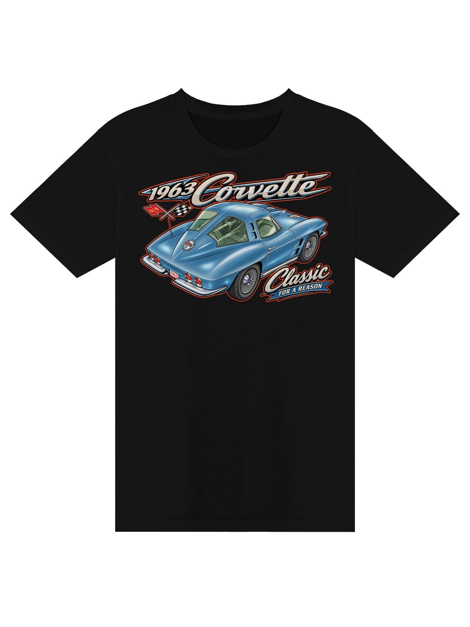 1963 Corvette – Classic for a Reason T-Shirt product image (3)