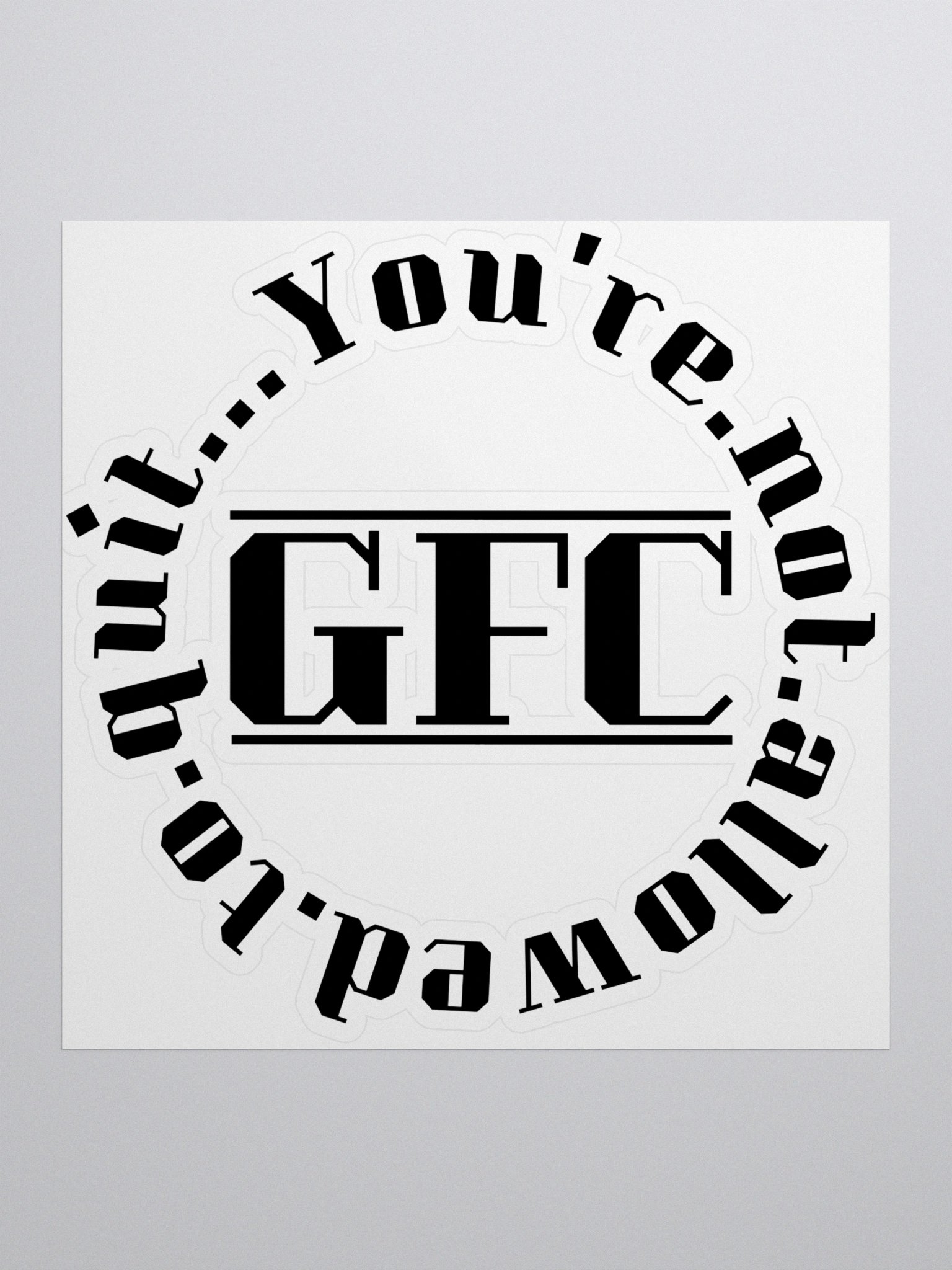 YNATQ Circle Sticker product image (1)