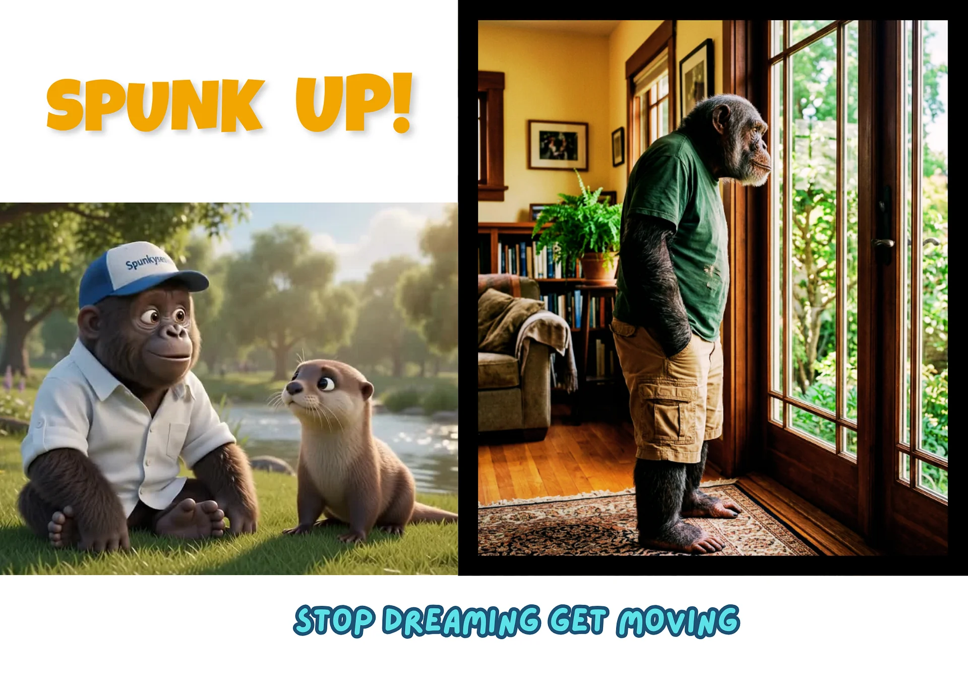 Stop Dreaming Get Moving: Spunk Up. product image (1)
