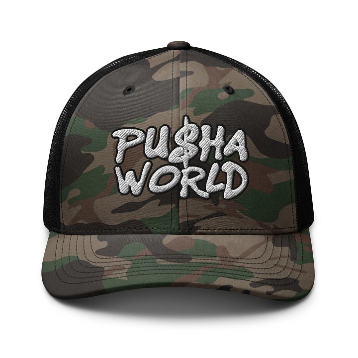 Pusha World Army Camo Hat product image (1)