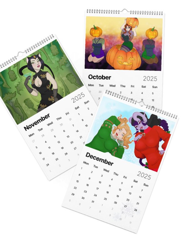 2025 Pinup-tober Calendar product image (29)