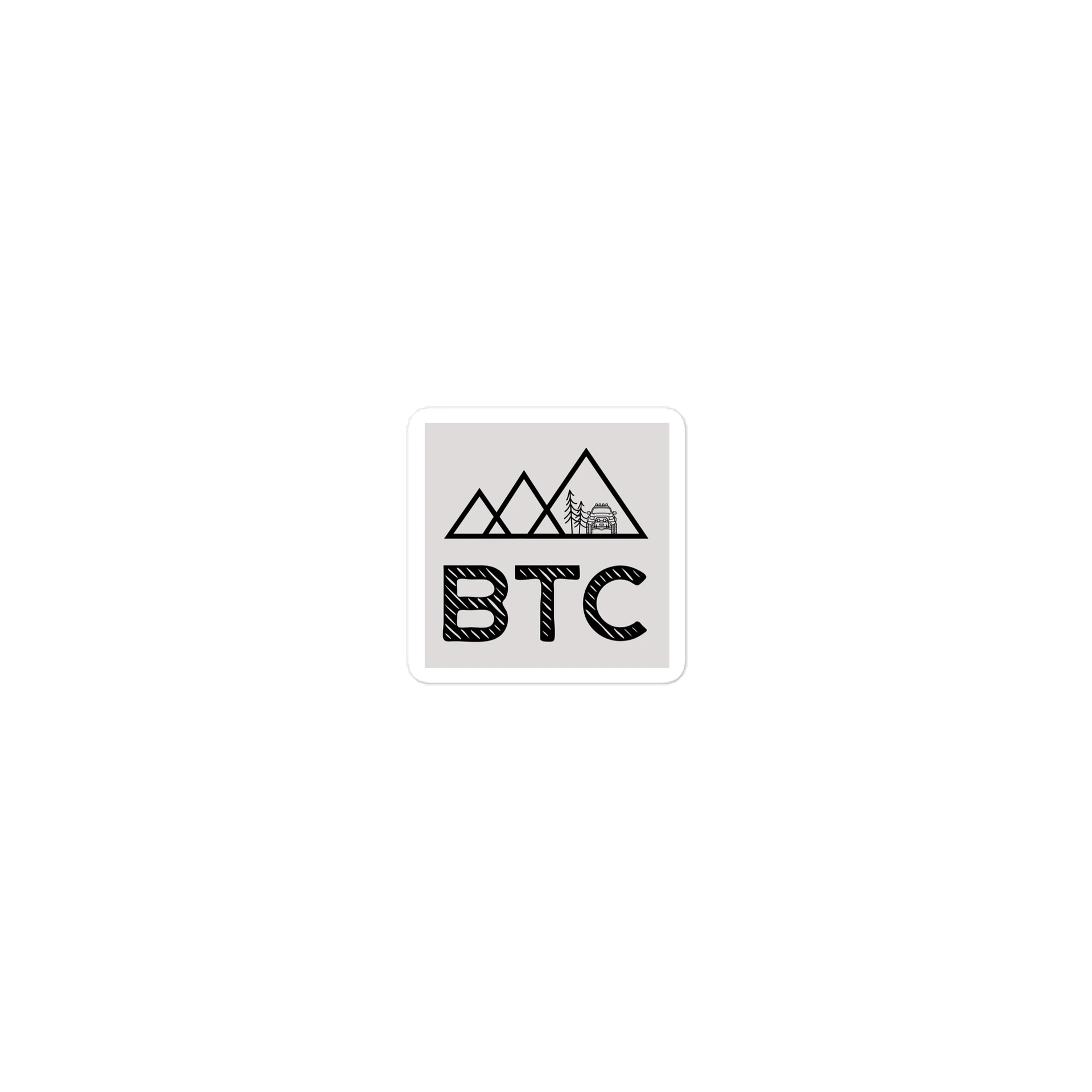 BTC Tan Sticker product image (1)