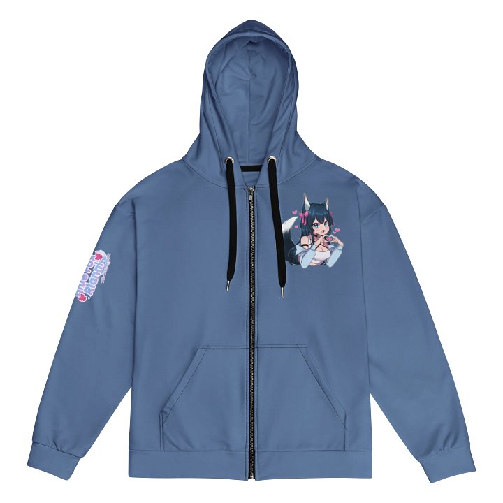 Two Tails Anniversary Edition! Blue Fox Hoodie - Blue product image (2)
