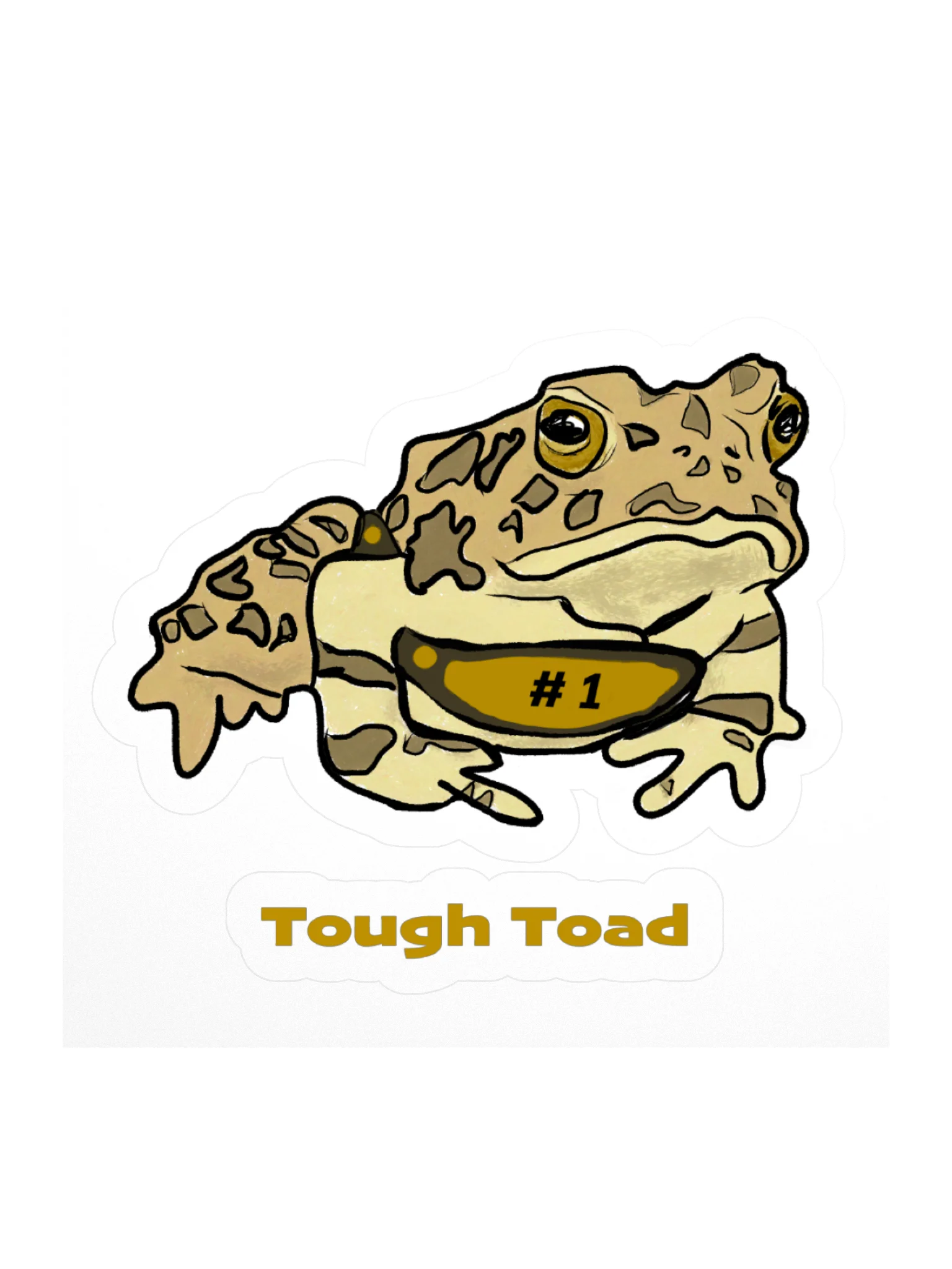 Tough Toad Sticker product image (1)