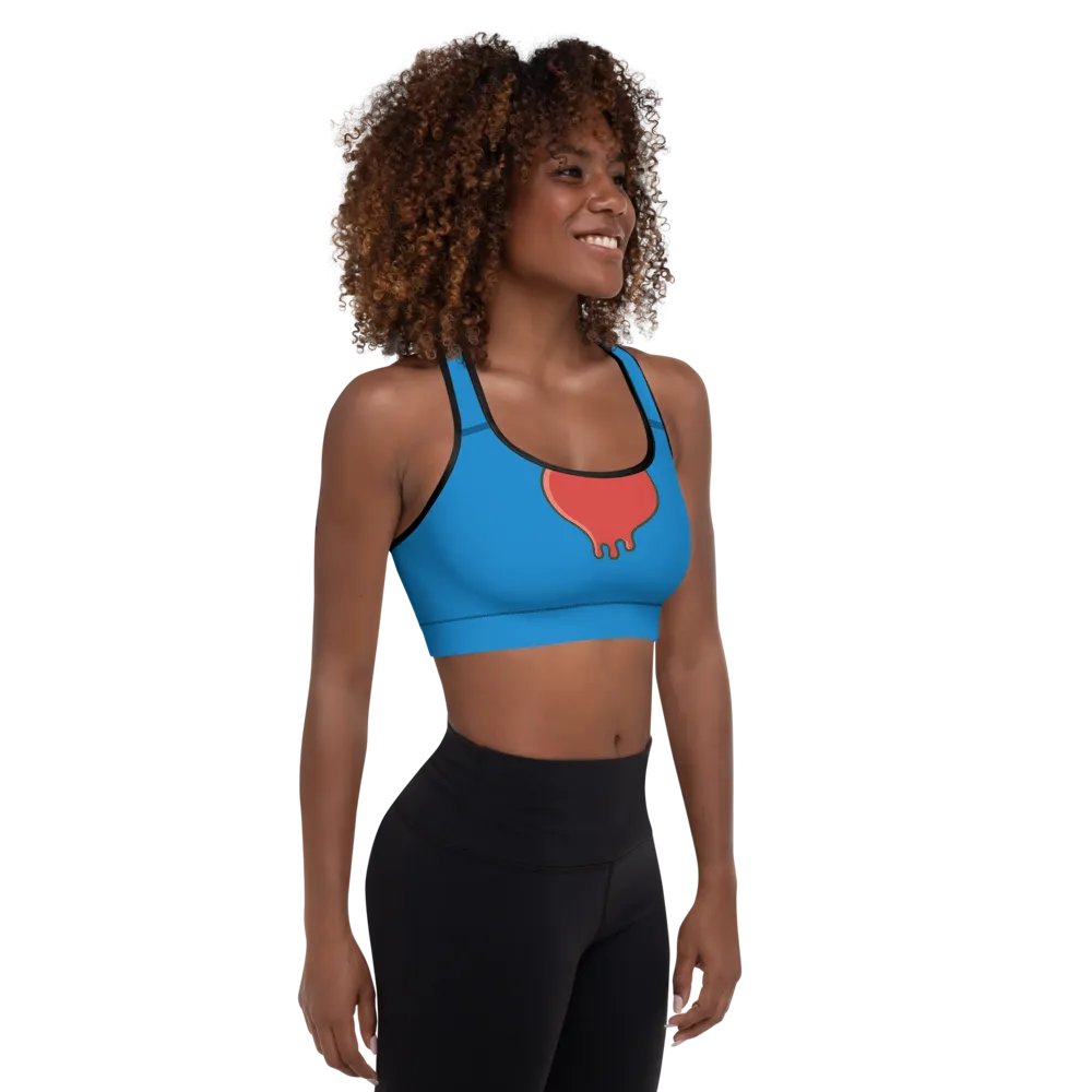 Dripping Tomato All-Over Sports Bra product image (9)
