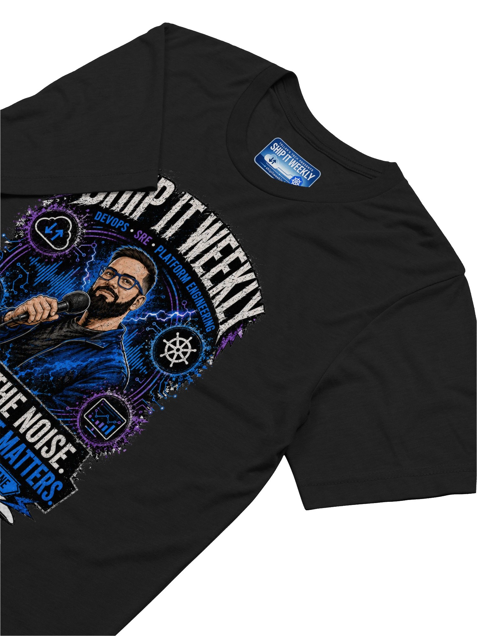 Ship It Weekly: Filter the Noise | Ship It Weekly DevOps Tee product image (31)