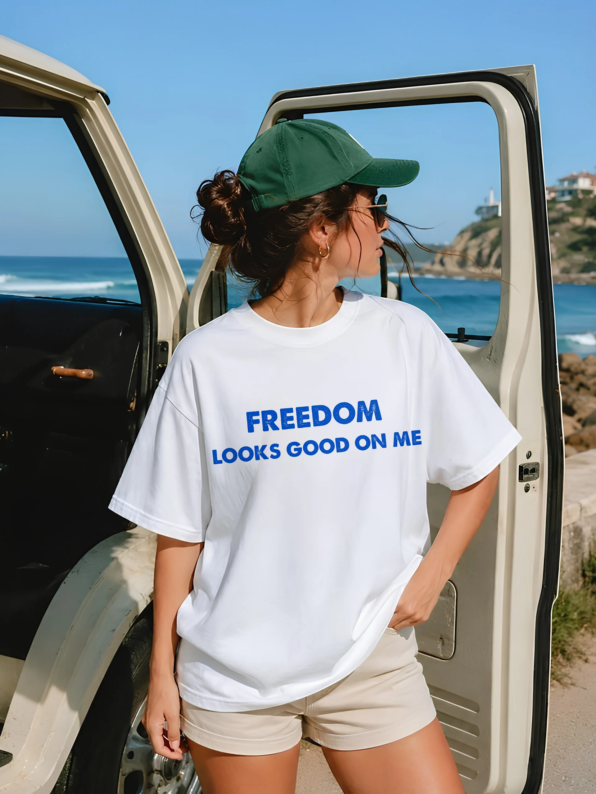 Freedom Looks Good On Me T-shirt product image (1)