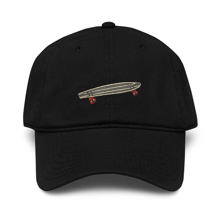 "Skate" Garment-Washed Baseball Cap product image (1)
