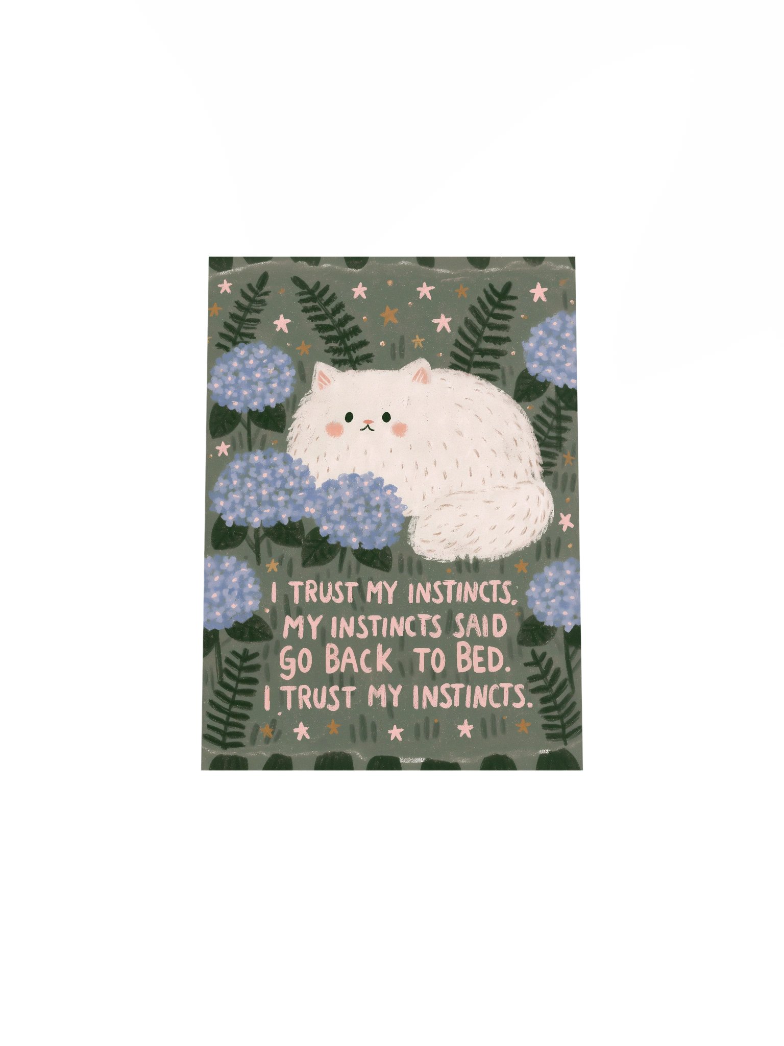 Go Back to Bed Cat Poster product image (29)