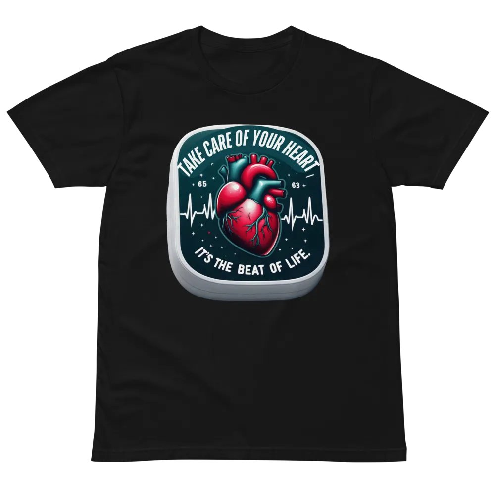 Heartbeat of Life Unisex Premium Tee product image (4)