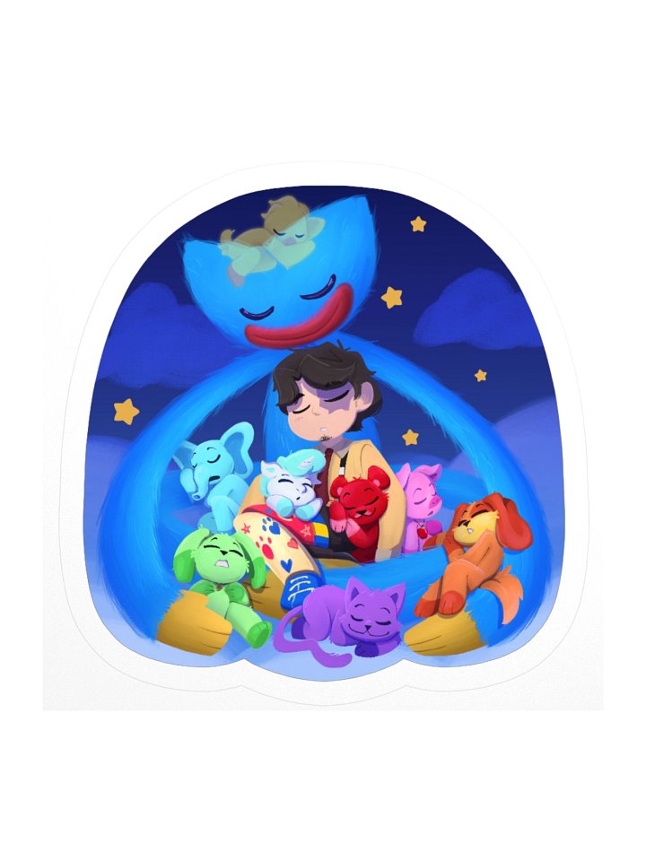 Threads of Hope: Sleepytime Sticker product image (1)