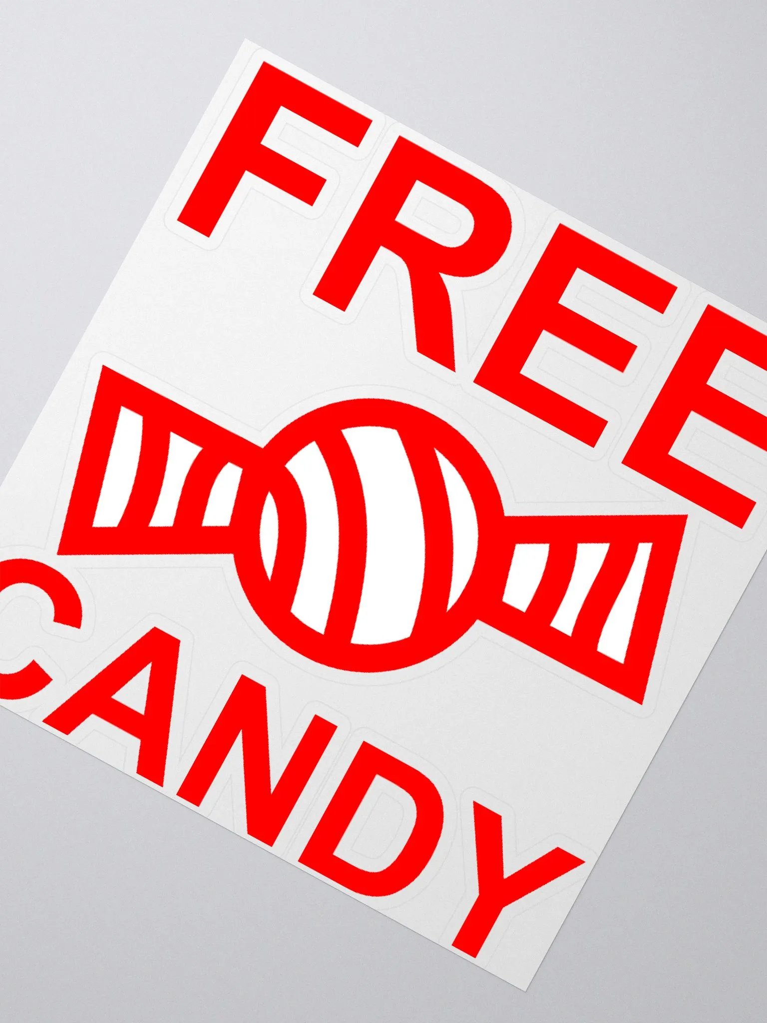 FREE CANDY sticker product image (2)