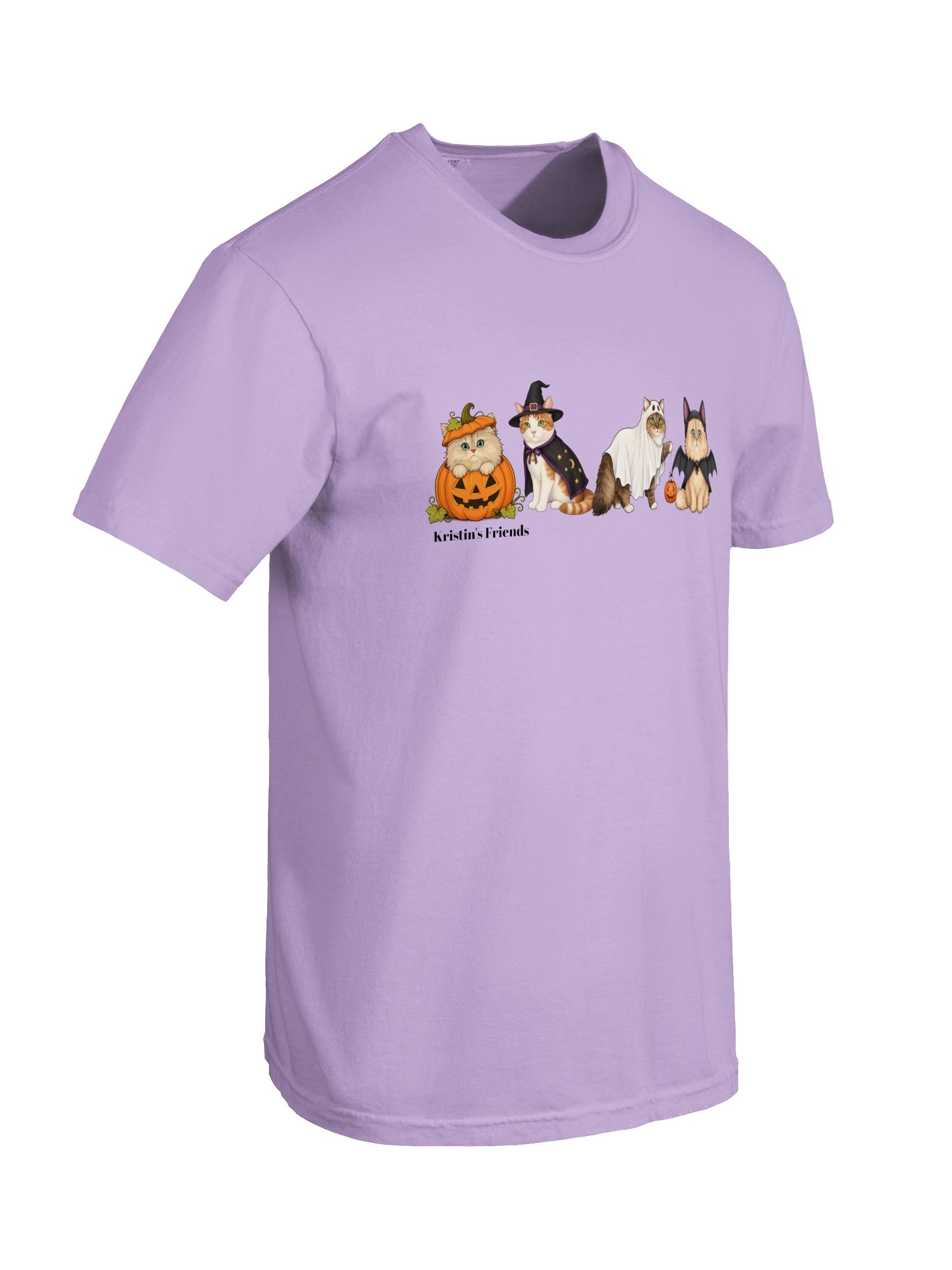 Kristin's Friends Halloween Cats T shirt product image (6)