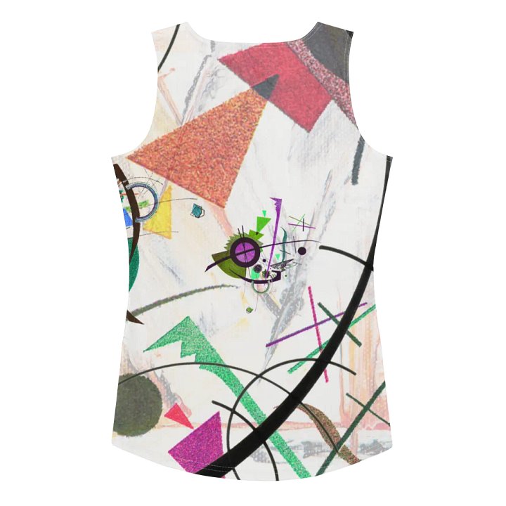 Abstract Lithographic Pattern Design Tank Top - V2 product image (2)