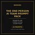 The One-Person AI Team Prompt Pack