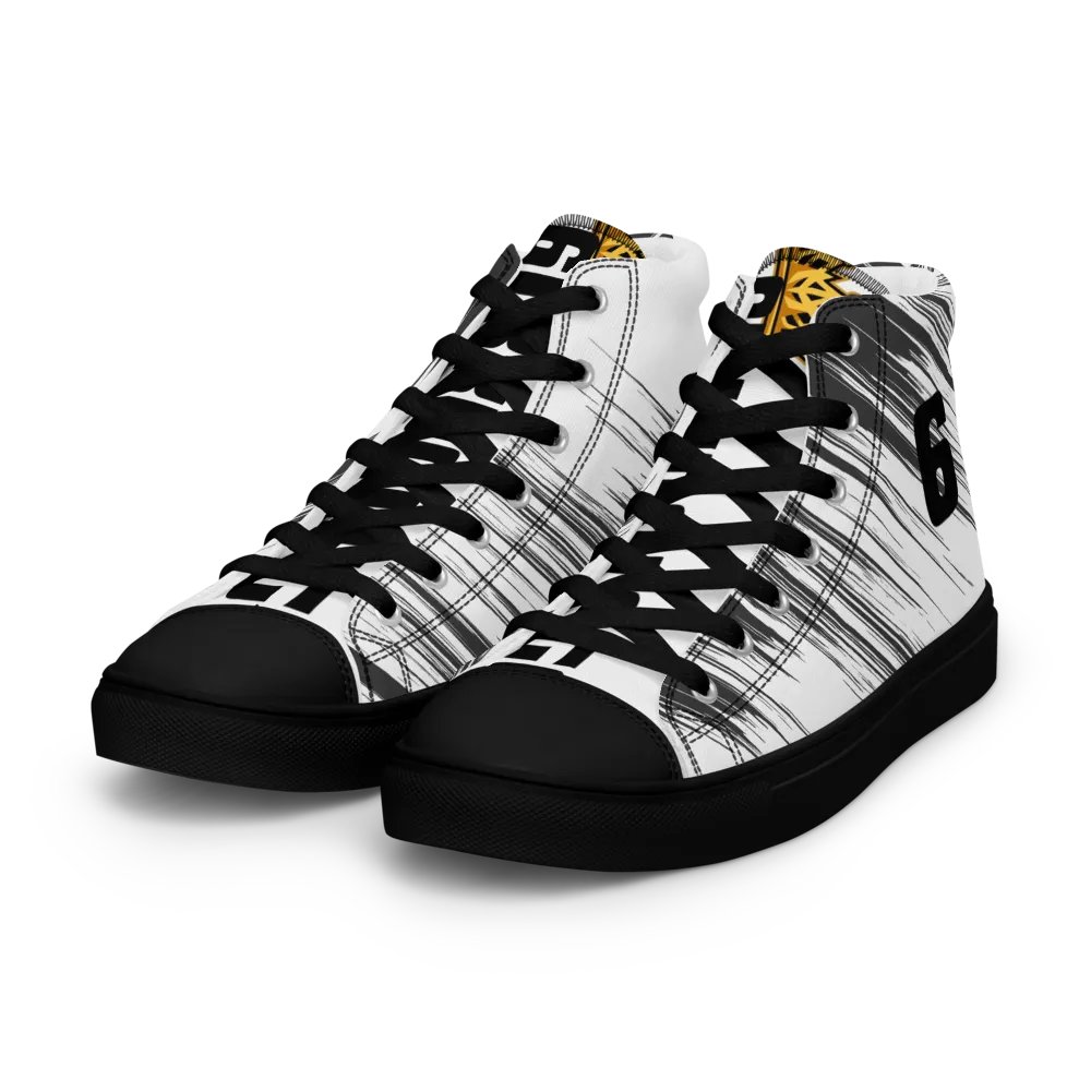DA6iXXWRLD X 6iXX 1's High Tops Zebra Skin Edition product image (7)