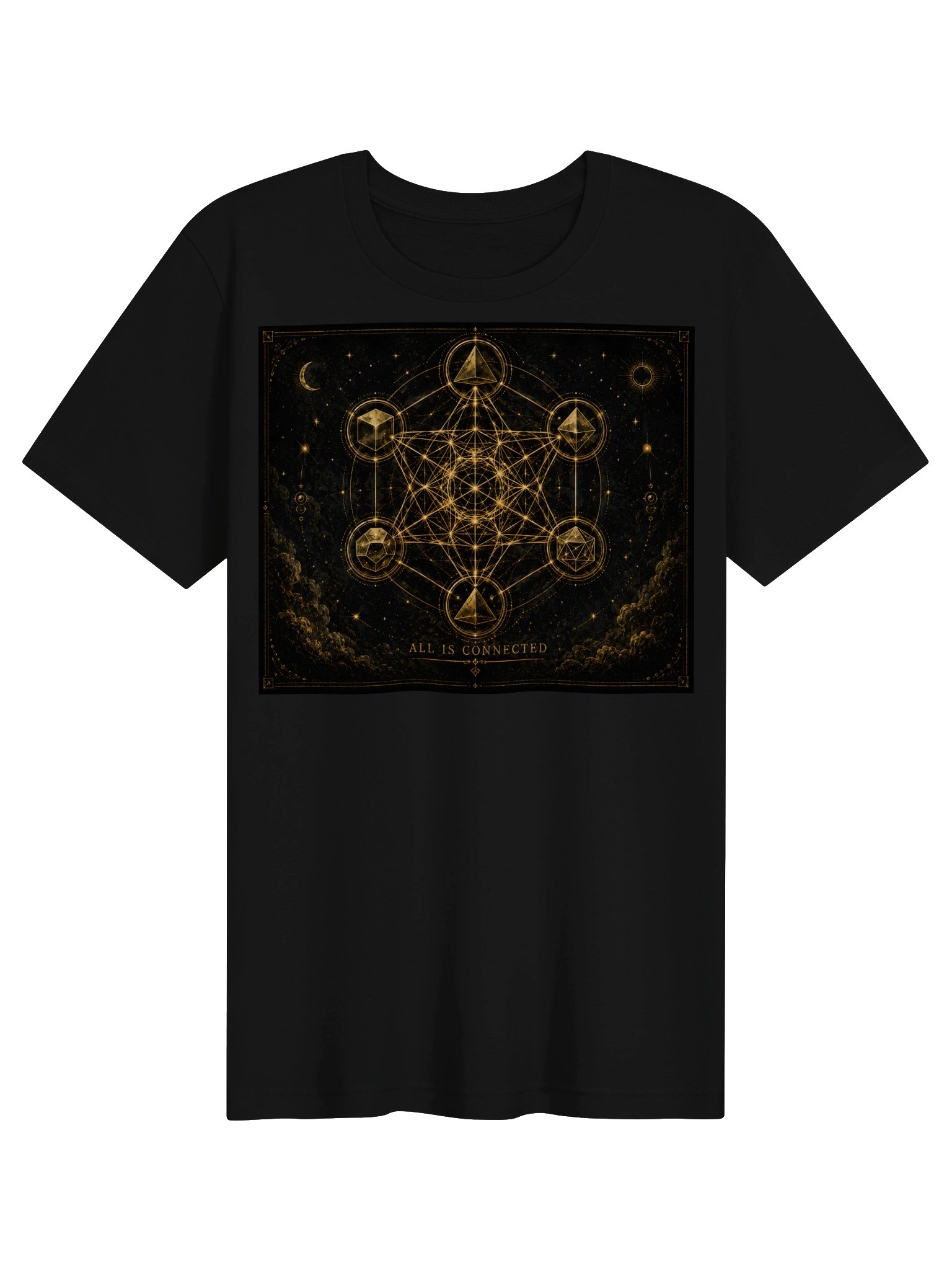 All Is Connected Mystical Geometry Tee product image (2)