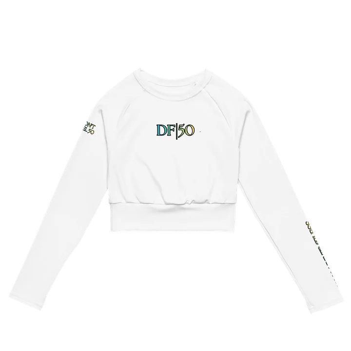 YOU ARE TIMELESS DF50 Recycled Fabric Long Sleeve Crop Top product image (2)