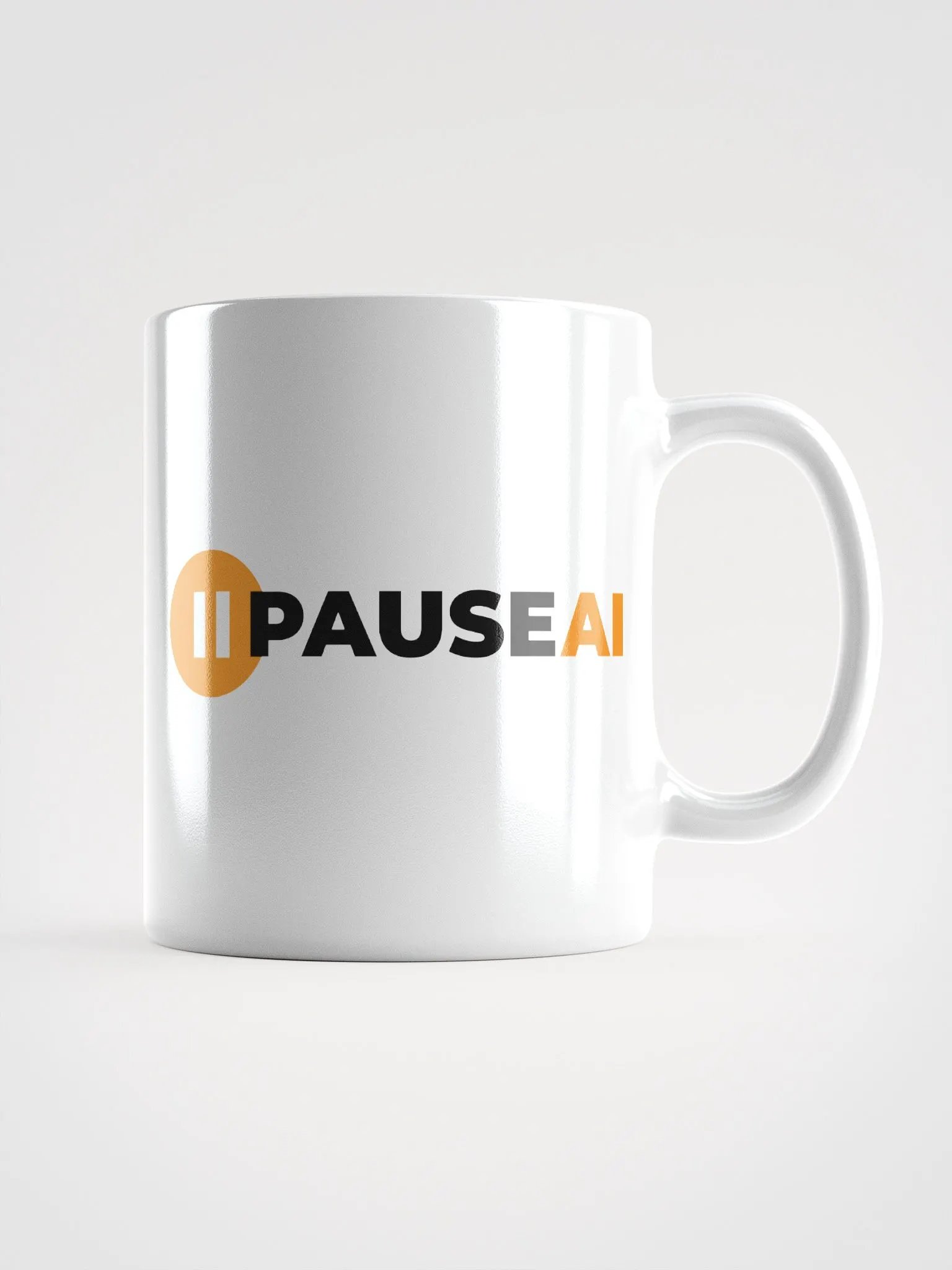 White Ceramic PauseAI Mug product image (2)