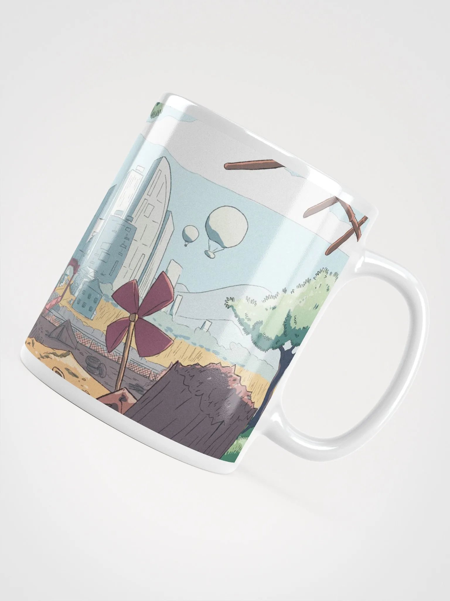 Defence of Hope | White Glossy Mug product image (6)