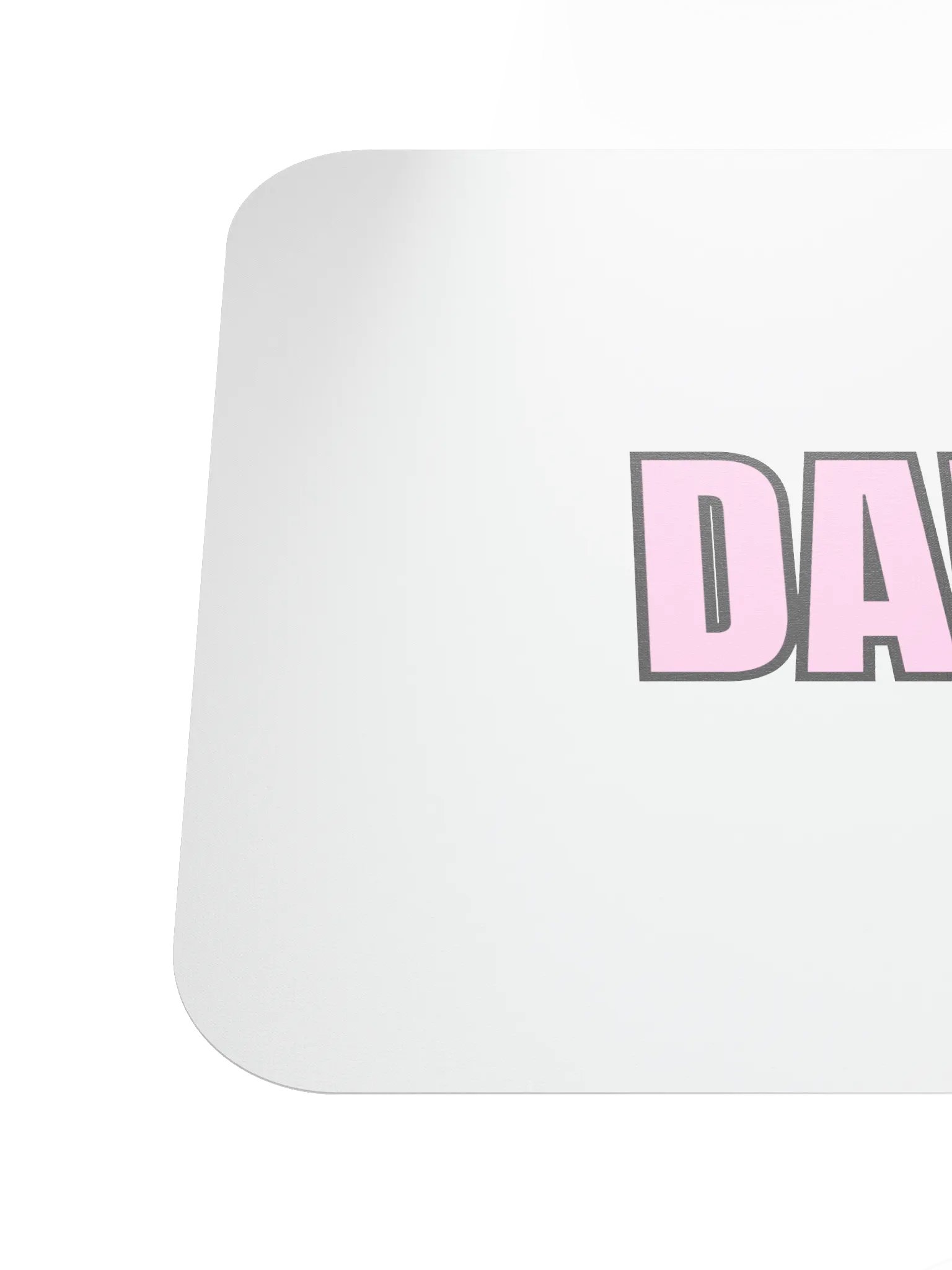 DANII PINK BLACK MOUSE PAD product image (6)
