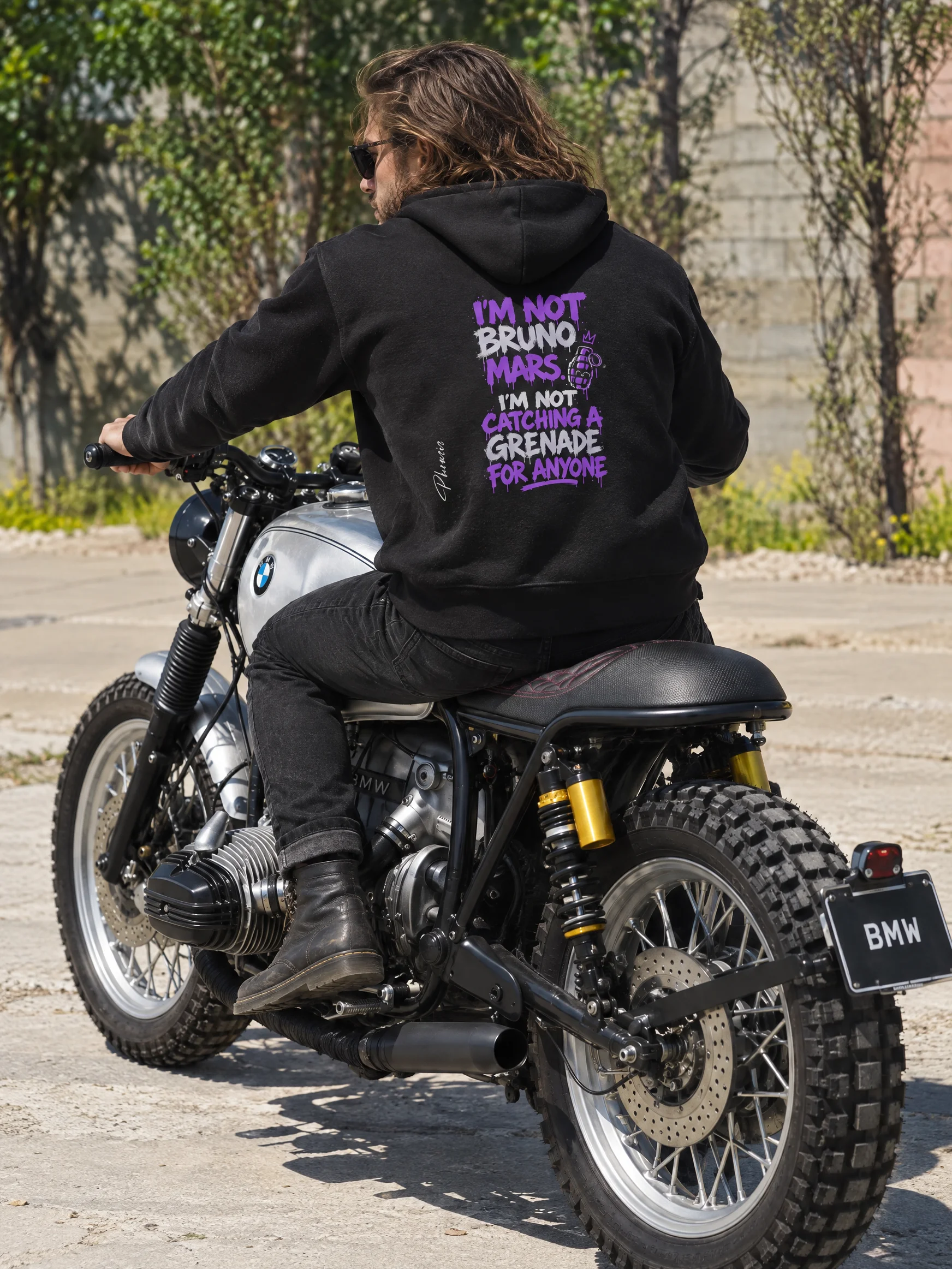 Bruno Mars - Grenade - Hoodie — Black, photo 7
