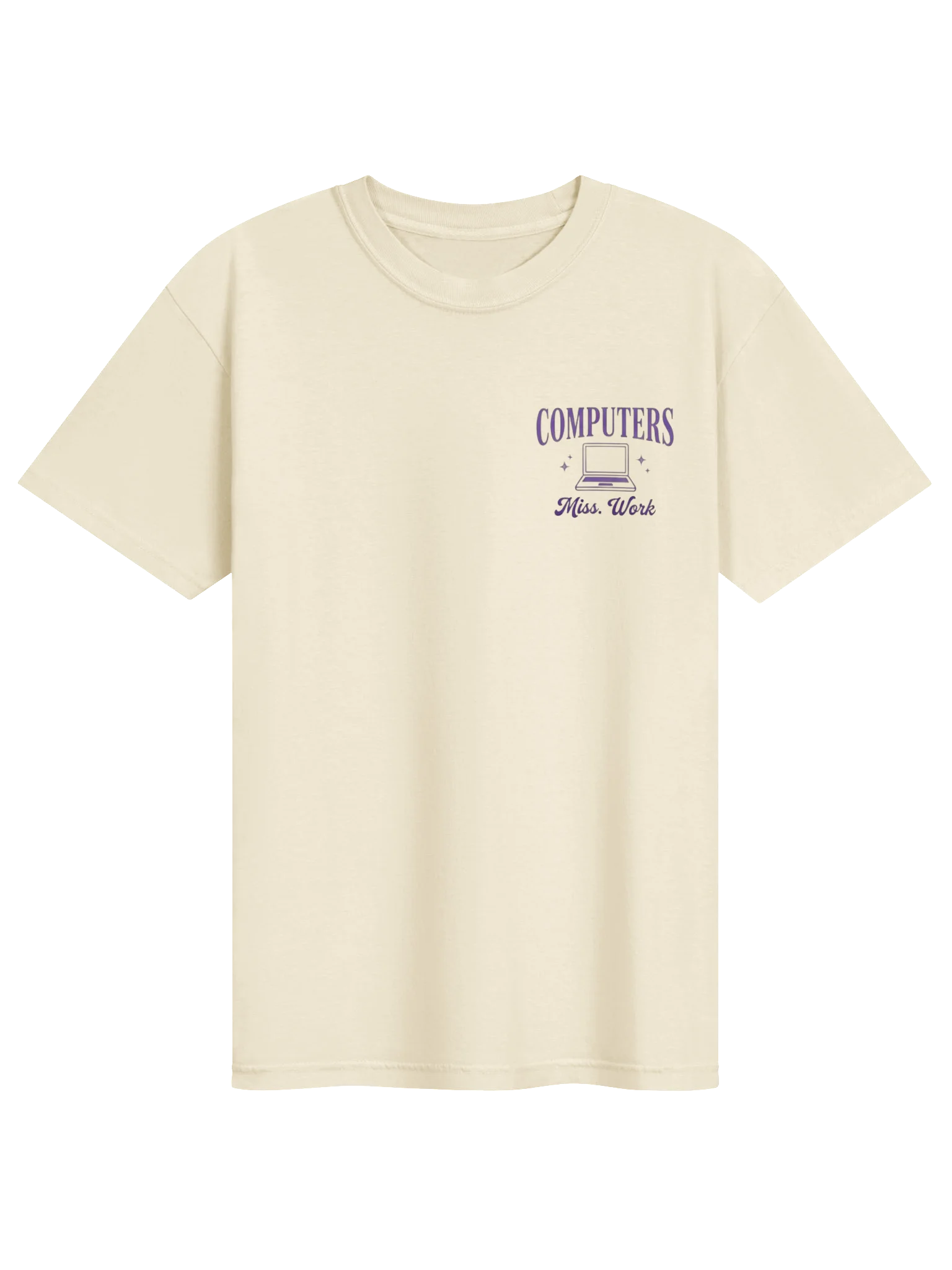 Bethany Specials Teacher Cream Purple Text - Work product image (1)