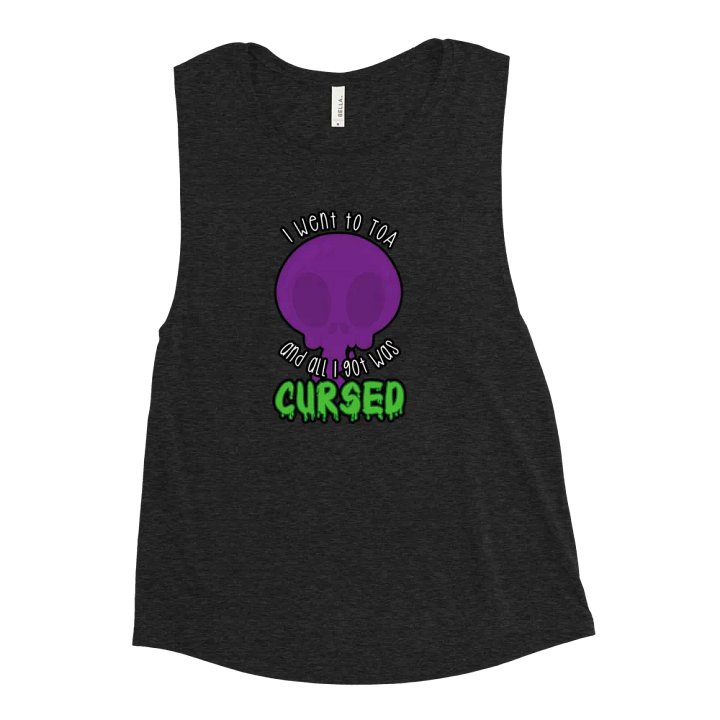 All I Got Was Cursed - Demon Hunter - Women's Style Muscle Tank product image (2)
