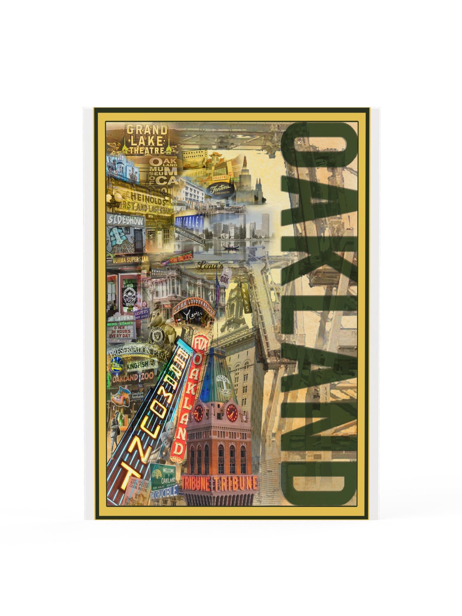 Oakland Collage Poster product image (4)