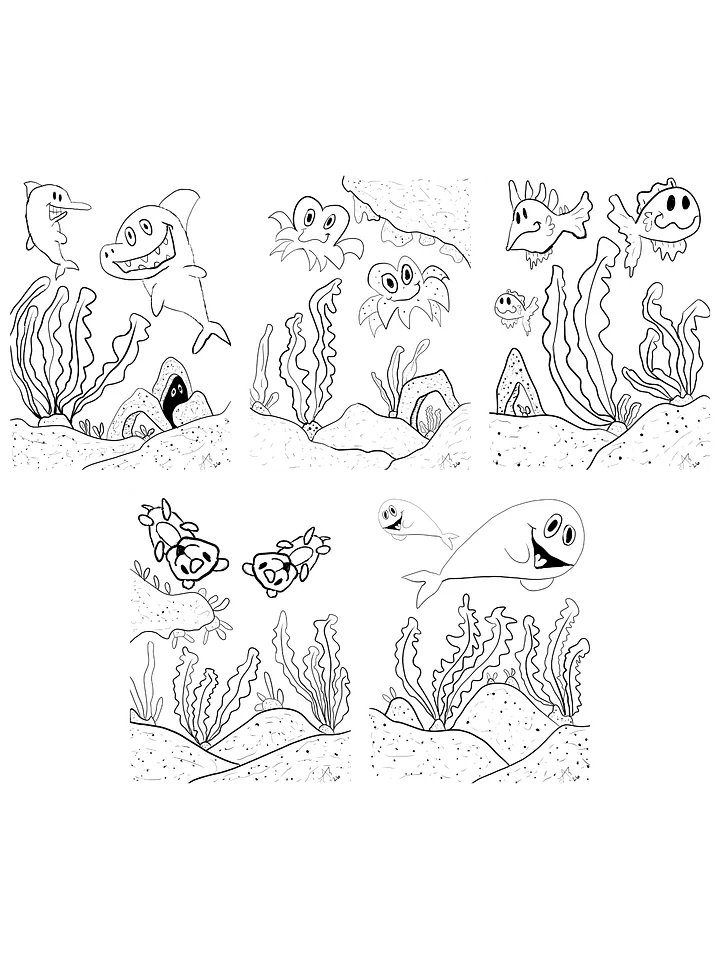 TSStechAngel's World - Coloring Bundle 11 product image (1)