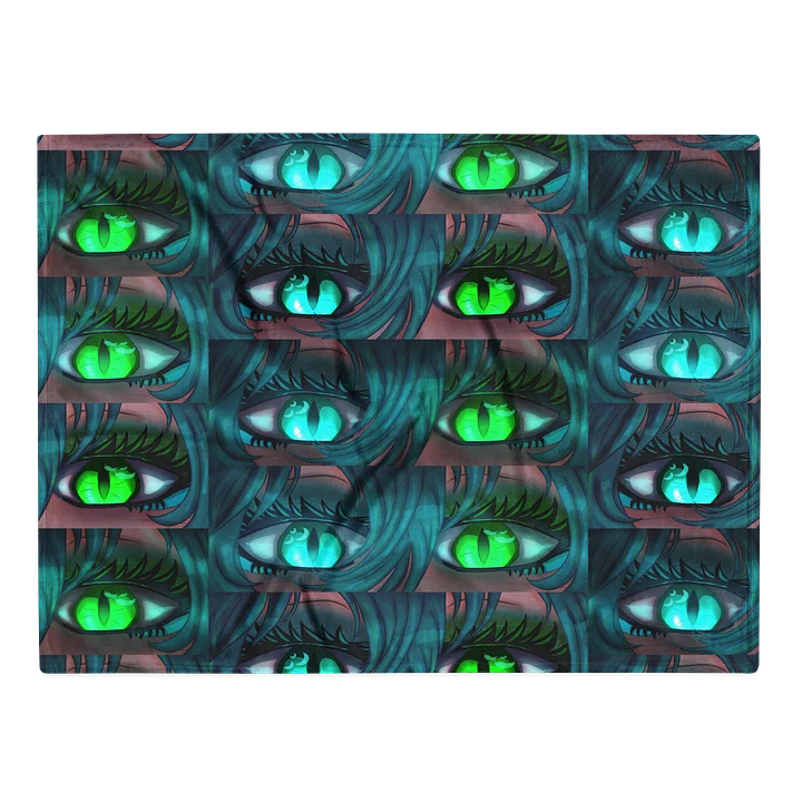Boke Eyes - Throw Blanket product image (2)