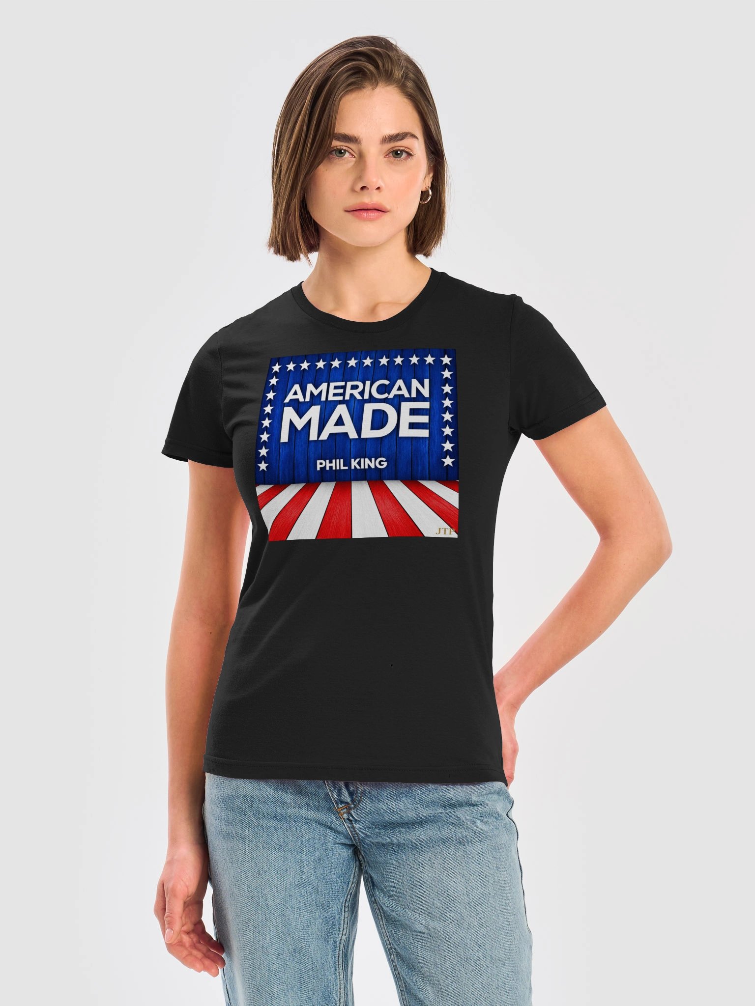 American Made — Ladies Fit T-Shirt product image (2)