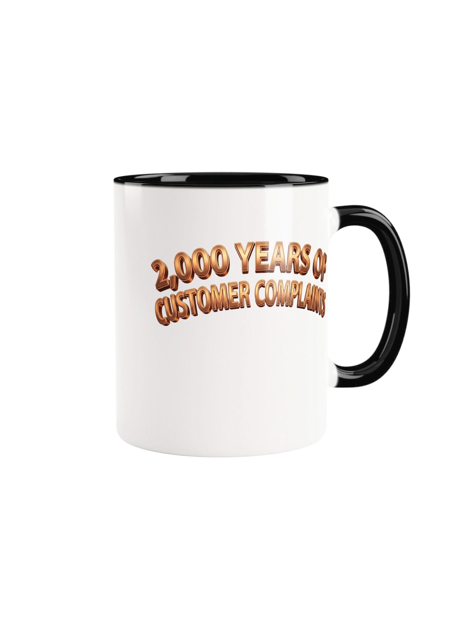 Lay it On Me Ceramic Mug with Color Inside product image (1)