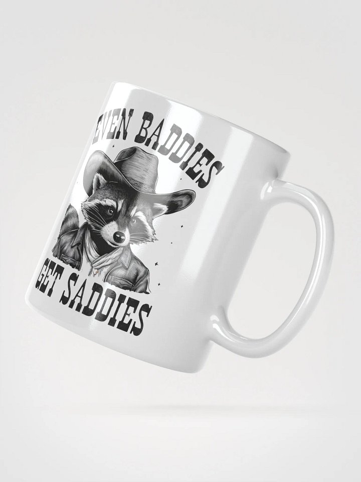 Even Baddies Get Saddies Raccoon Mug product image (5)