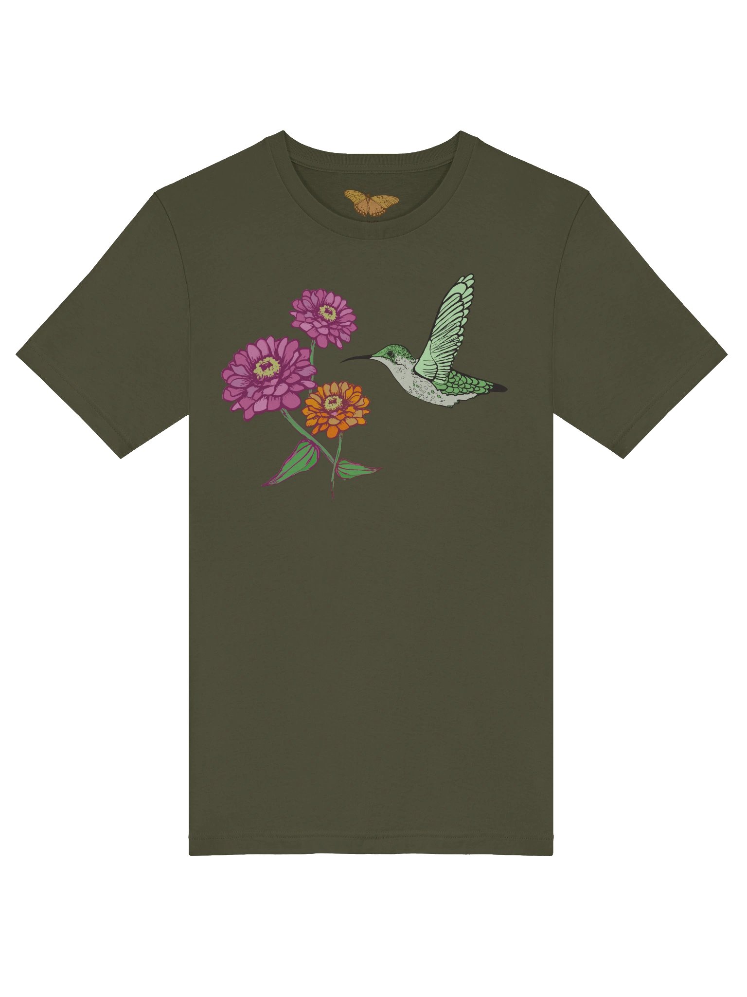 Hummingbird Butterfly Unisex T-shirt product image (5)