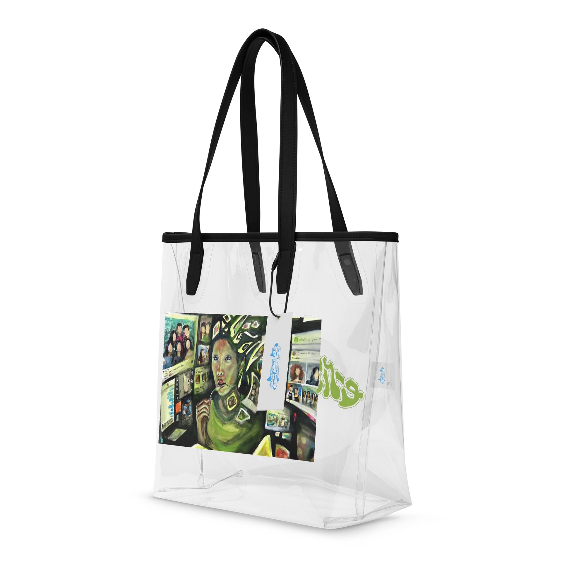 IS ANYONE THERE? - Clear Tote Bag product image (4)