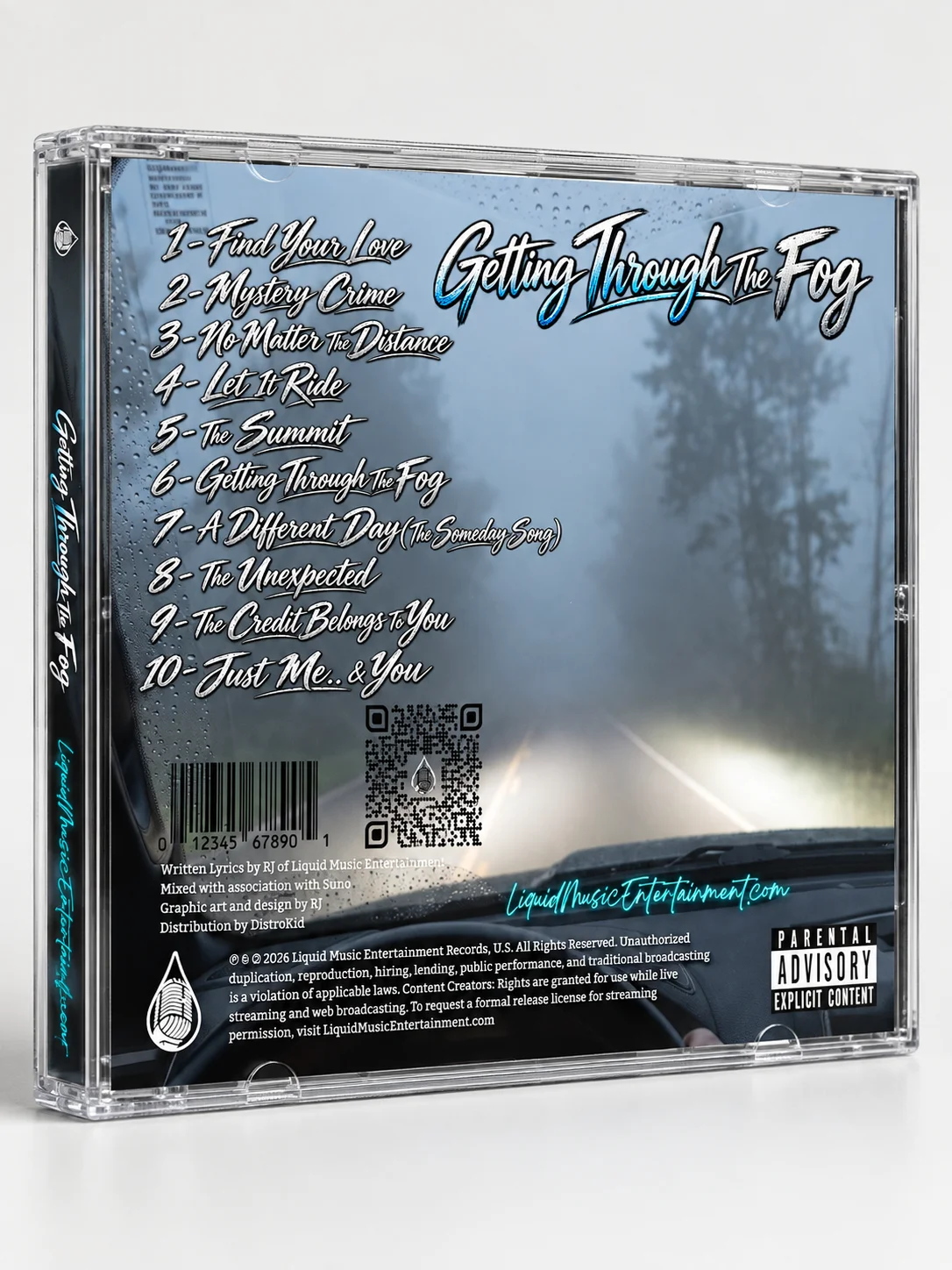 Getting Through the Fog – Physical CD product image (2)