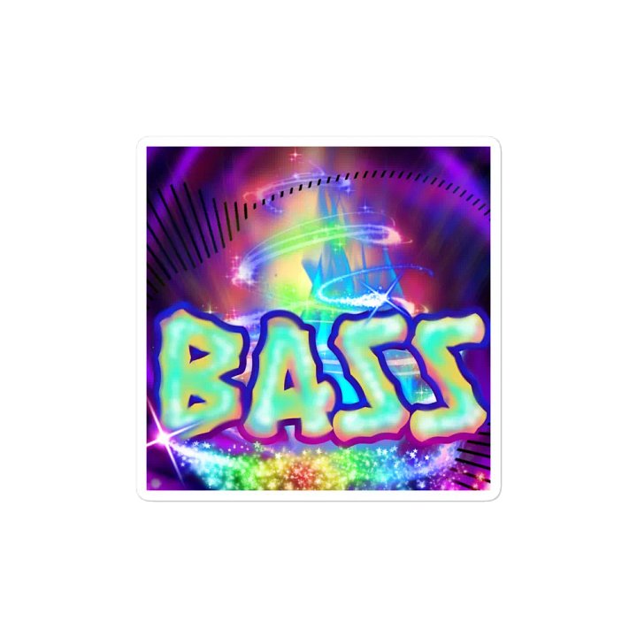 Hype Bass Die-Cut Magnet product image (2)