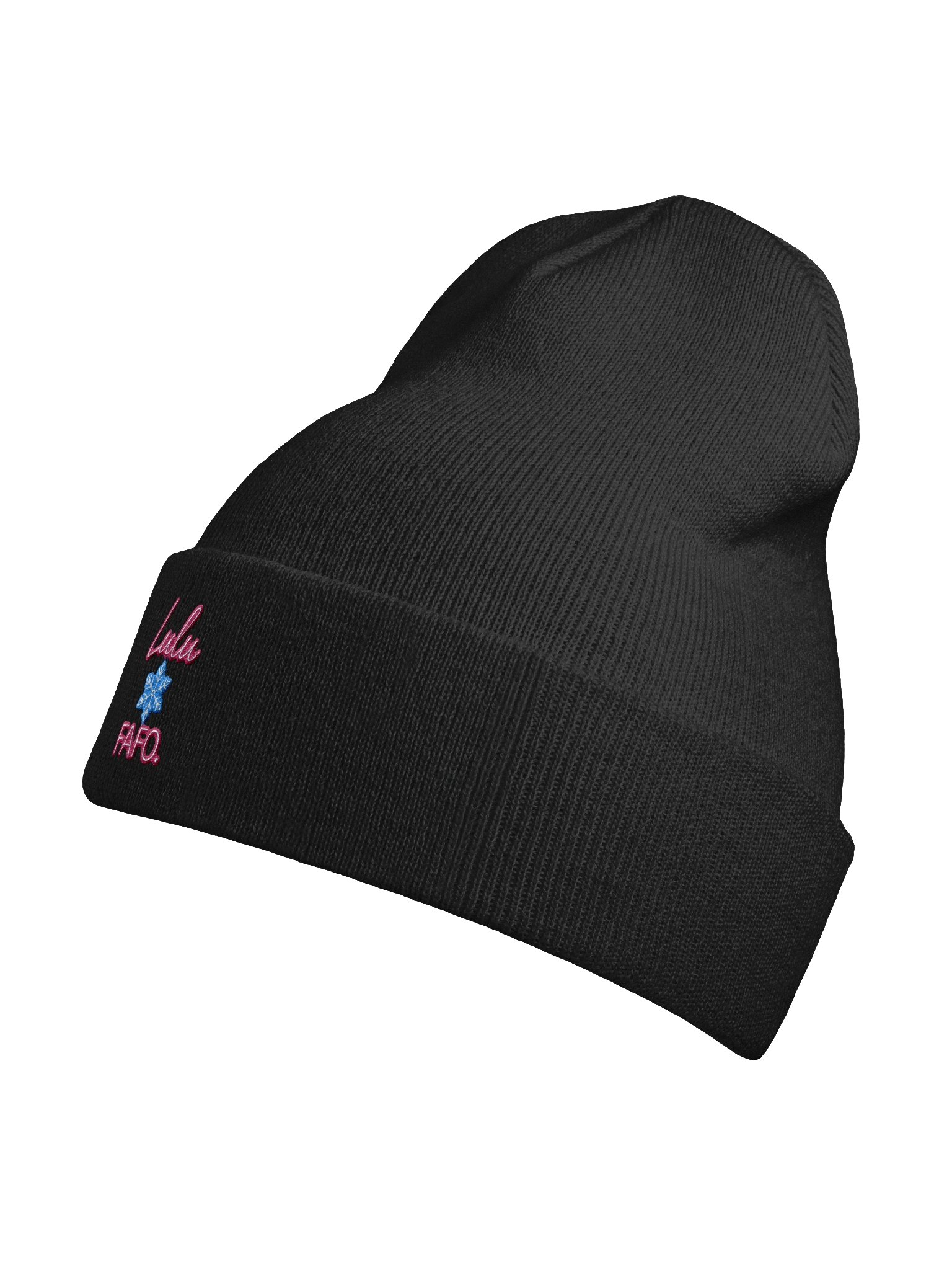 Lulu FAFO Snowflake Beanie product image (9)