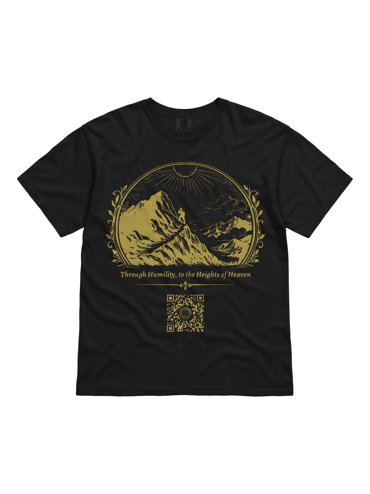 Descent Before Ascent (Color on Black/White) product image (1)