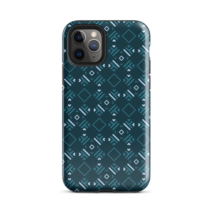 Facet Fantastic iPhone 17 Tough Case - Shockproof Dual-Layer Geometric Protective Cover product image (2)