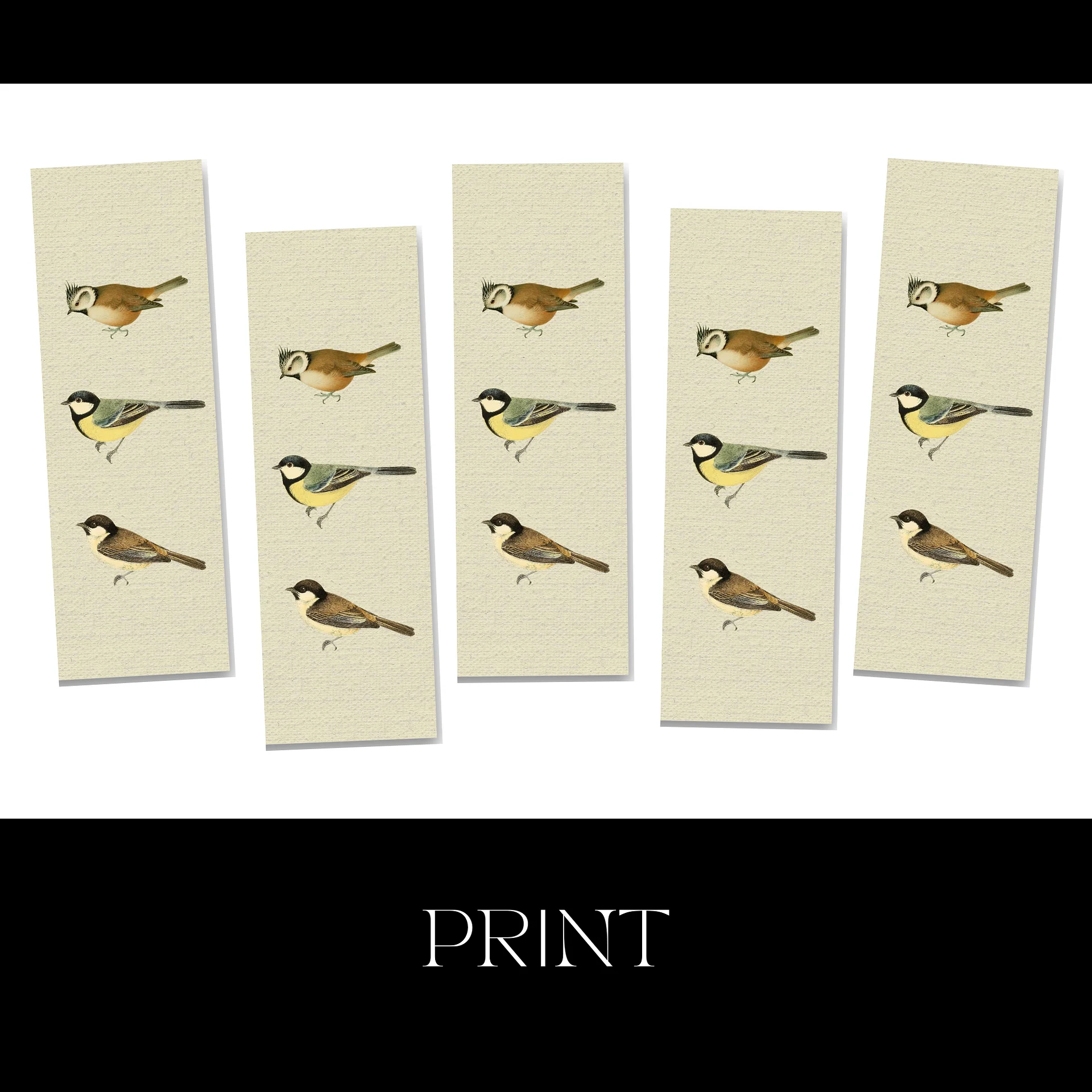 Tit Bird Bookmark product image (5)