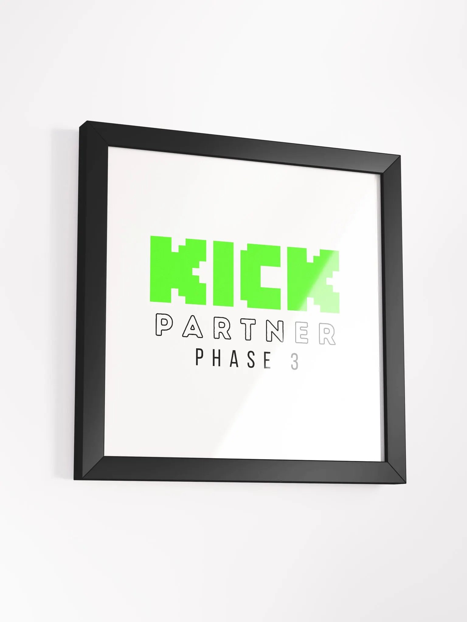 Framed Phase 3 Sign product image (3)